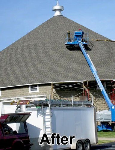 roofing after